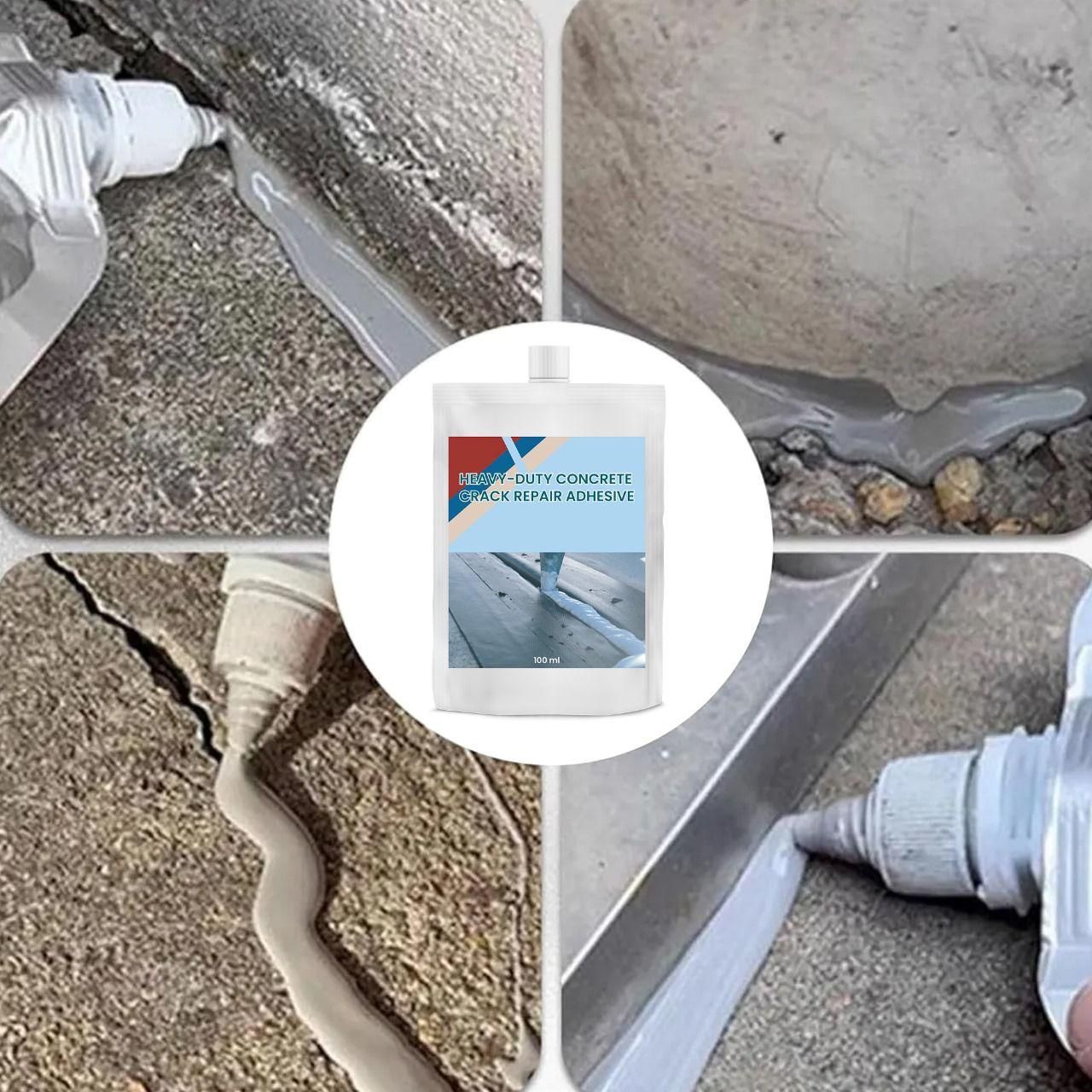 Heavy-Duty Concrete Crack Repair Adhesive 100 gm Pack of 1