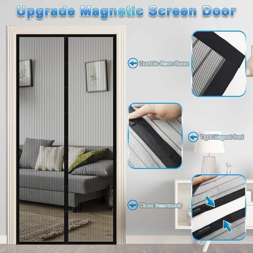 Magnetic mesh curtain (90×210 cm)