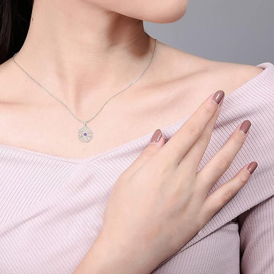 Heart shape Birthstone Pendant