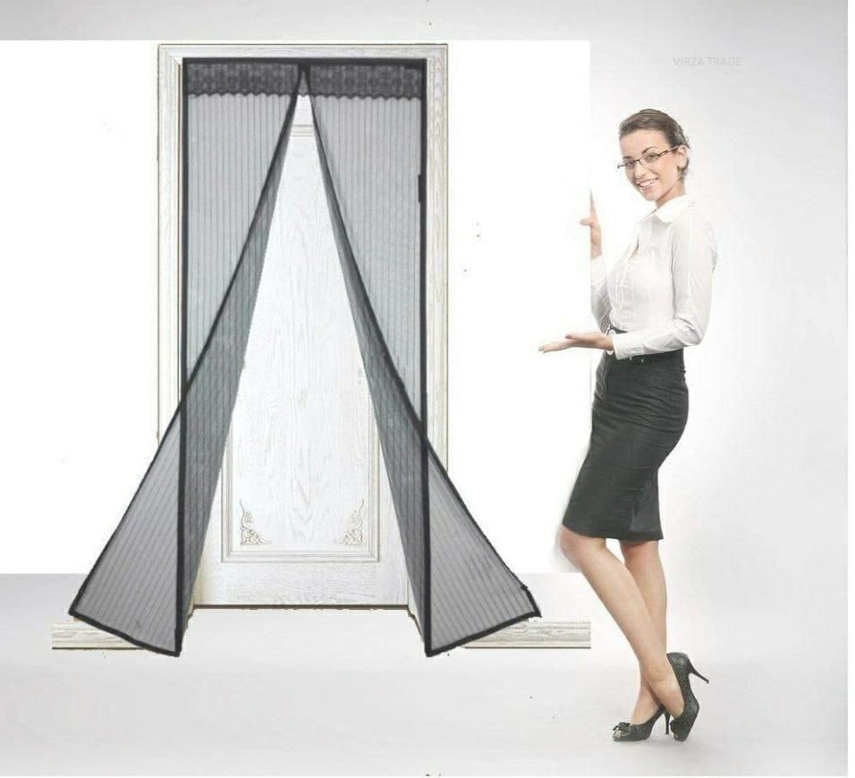 Magnetic mesh curtain (90×210 cm)